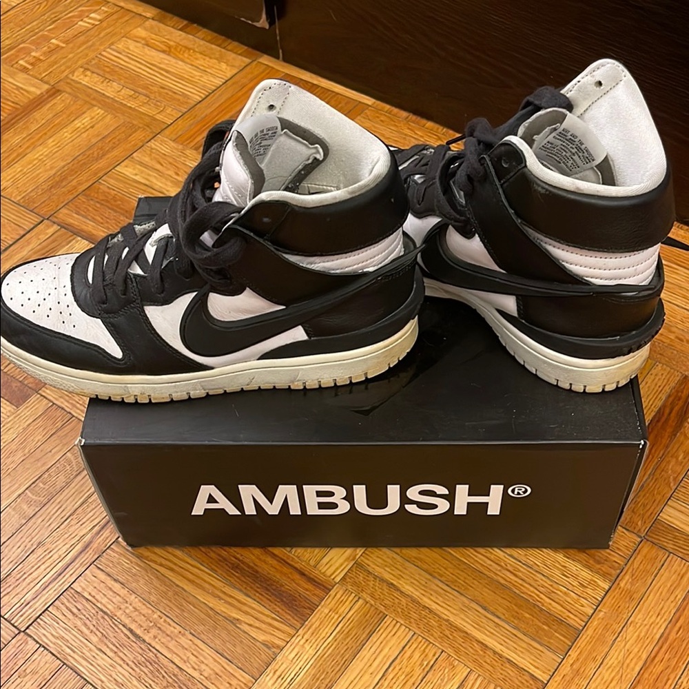 SOLD-Nike Ambush Black and White Sneakers